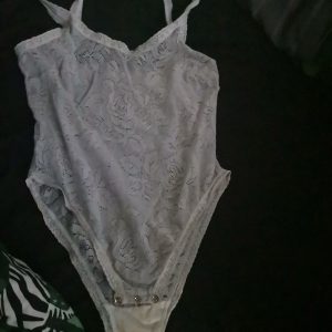 Body blanc porté 3jrs