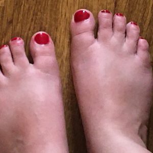 Photo de mes pieds