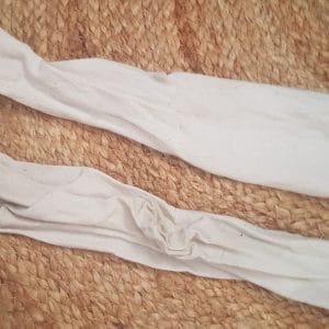 Chaussettes blanches fines
