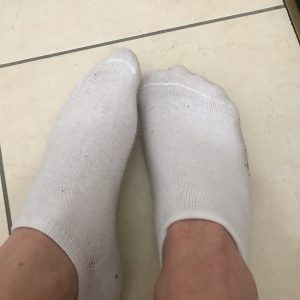 Chaussettes usagées