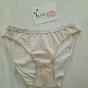 Culotte blanche portée 3 jours