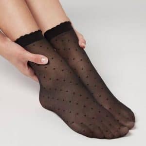Chaussette portée