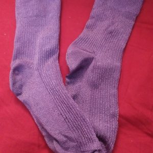 Chaussettes purple légèrement brillantes 💜