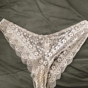 Culotte portée 1 semaine, bien odorante 💦 + masturbation
