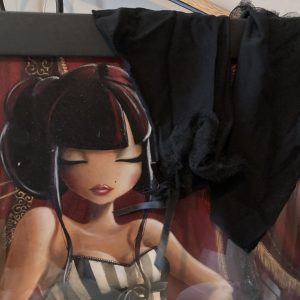 Patte de chaton, dentelle délicate