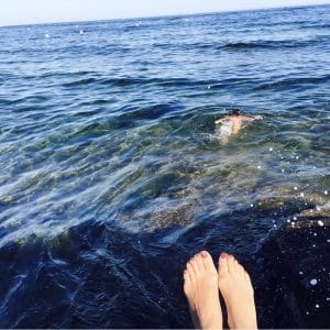 Prends mes pieds
