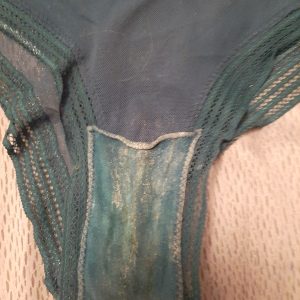 Culotte sale portée 3jours (Noire léopard) (Copie)