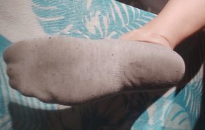 Chaussette portées