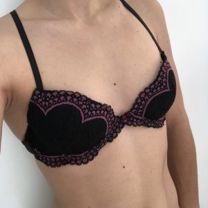 Soutien gorge porté
