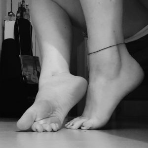 Je masse mes pieds