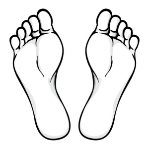 Mes pieds après le boulot