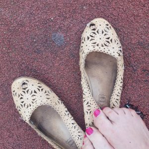 Ballerines de mes petits pieds vernis