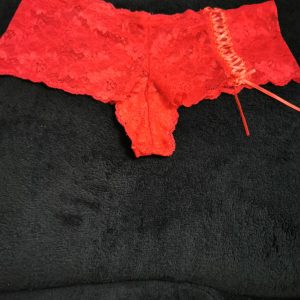 🌺 Shorty en dentelle rouge🌺