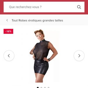 ❣️ Moneyslave-mini robe sexy❣️