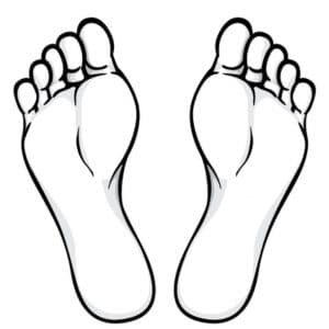 Photo pieds vernis Talon