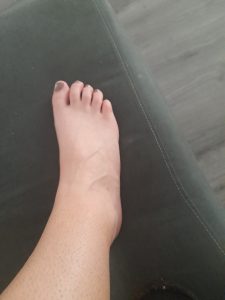 Jolie pied