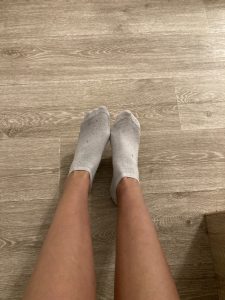 chaussettes utilisées