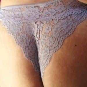 String rose gris porté 48h