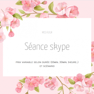 Séance skype - Prix variable