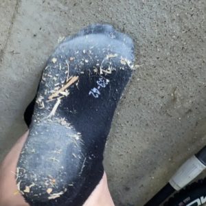 Chaussette sale