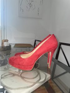 Vente escarpins sexys portés
