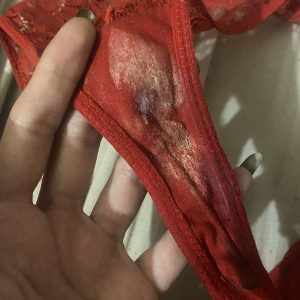 Culotte très souillée