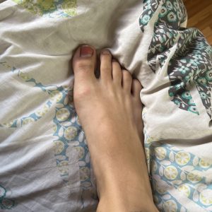 Photo de mon pied