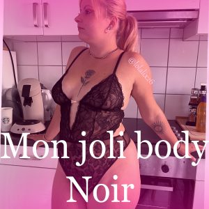Mon joli body Noir