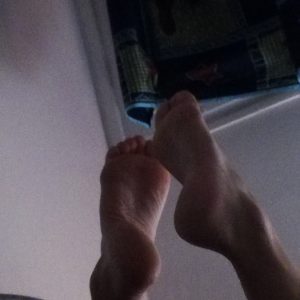 photo sauvage de mes pieds