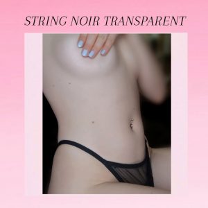 STRING Transparent Noir