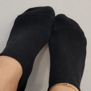 chaussettes noires infirmière