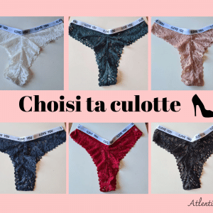 Culotte I lOVE YOU