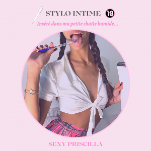 Stylo intime d'étudiante 🔞🖊