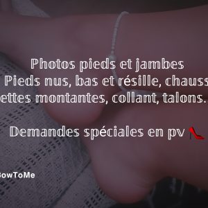 Photo de mes pieds et/ou jambes 😈
