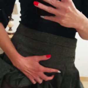 A l'adoption, mes collants portés sans rien dessous !