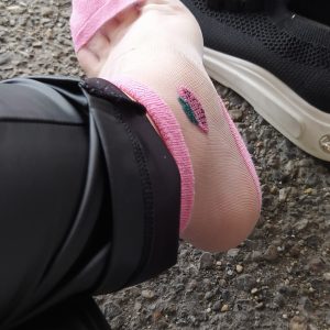 petite chaussettes fraise