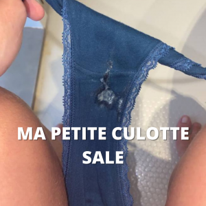 Ma petite culotte sale 72H + SQUIRT