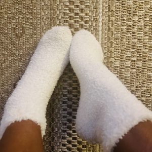 Chaussette doudou 🌸 vendu