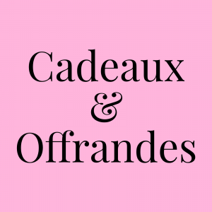 Très grosse offrande