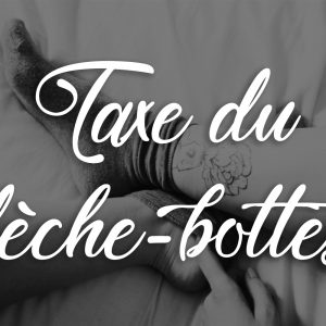 Taxe du toutou aux pieds