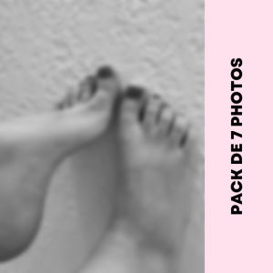 Pack photos de mes pieds en b/w 📷