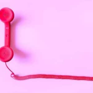 Téléphone rose