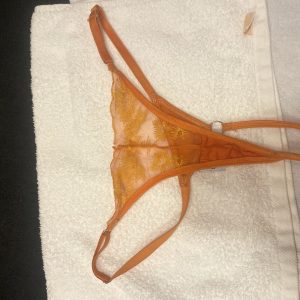 Orange erotic massage pantie