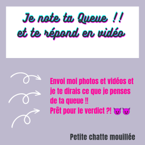 Je note ta queue et t'envoi la réponse en vidéo