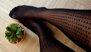 Jolie pieds avec collant sexy