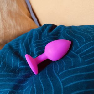 Plug anal rose taille S
