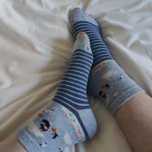 🖤 Mes chaussettes Kiki la petite sorcière