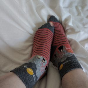 🖤 Mas chaussettes "Le château ambulant"
