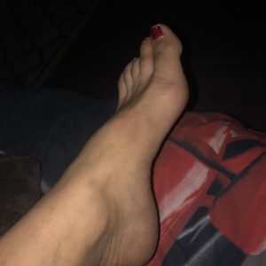Photo de mes pieds