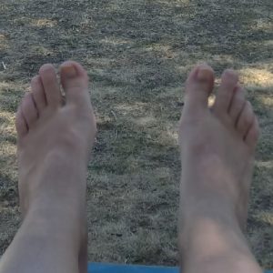 Photo de mes pieds